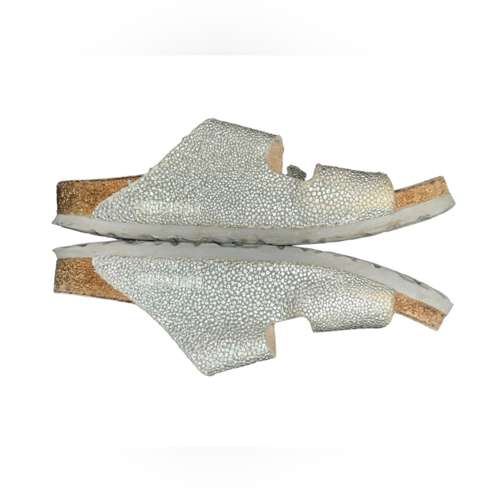 Birkenstock RARE Arizona Lux Ombre Pearl Sandals 8-8.5 (39) - Picture 1 of 6
